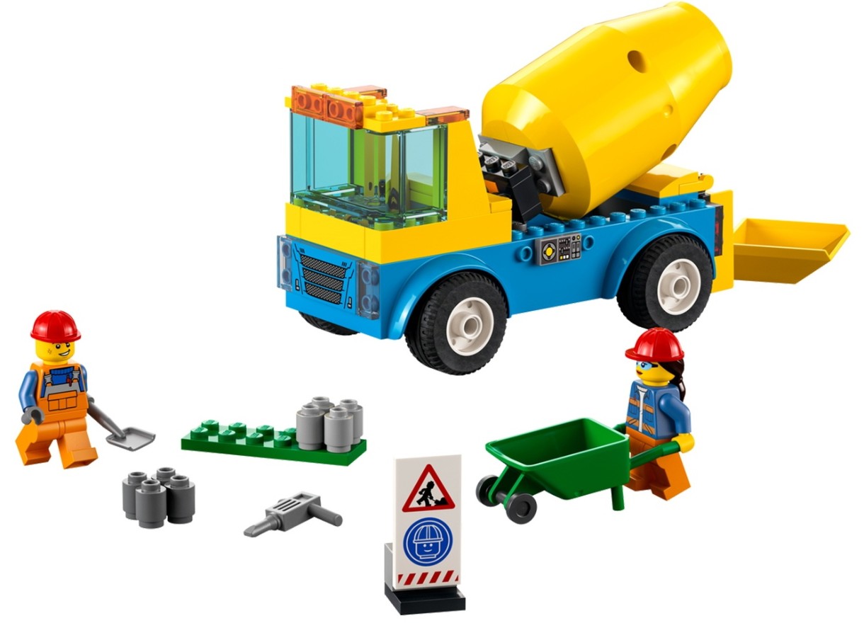 Конструктор Lego City: Cement Mixer Truck (60325)