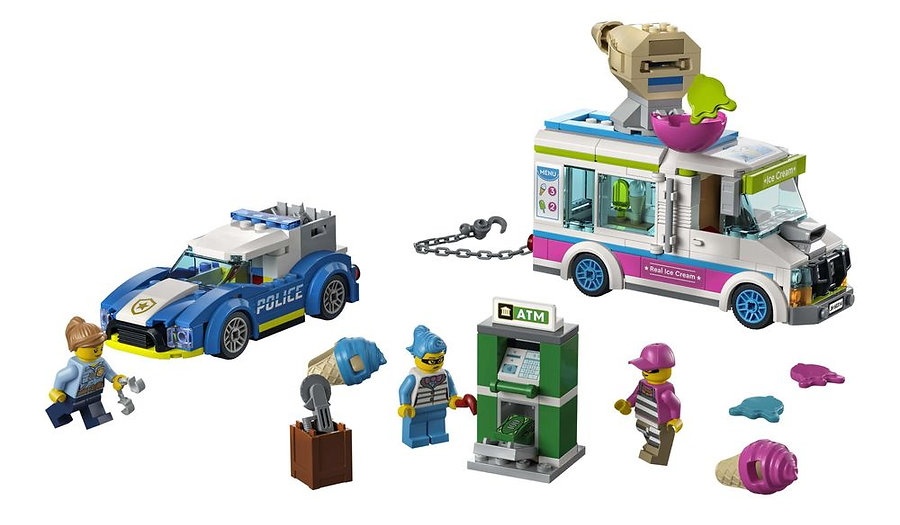 Конструктор Lego City: Ice Cream Truck Police Chase (60314)