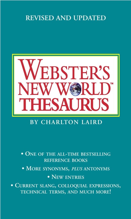 Cartea Webster's New World Thesaurus Webster's New World (9781416533283)