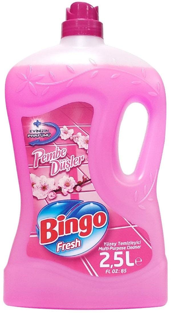 Detergent pentru suprafețe Bingo Pink Dreams Fresh 2.5L