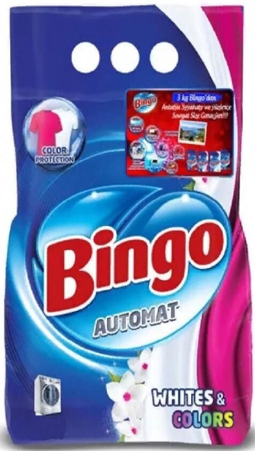 Стиральный порошок Bingo White & Colors 9kg