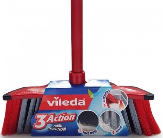 Щётка для пола Vileda  3 Action Indoor Broom (4023103173118)