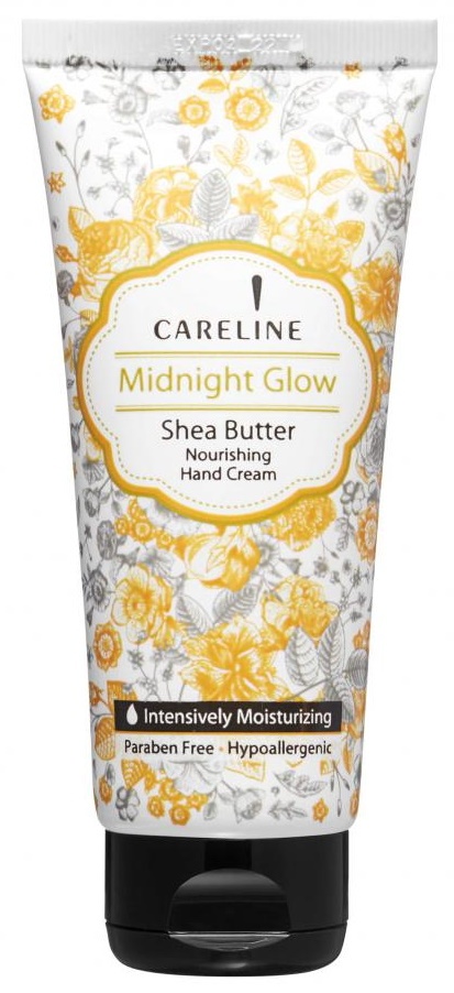 Cremă pentru mâini Careline Midnight Glow Shea Butter 100ml (992430)