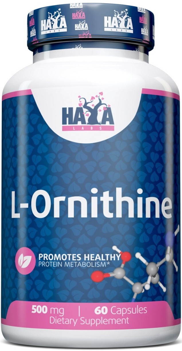 Аминокислоты Haya Labs L-Ornithine 60caps