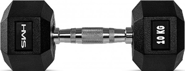 Гантель HMS 2x10kg Hex Pro