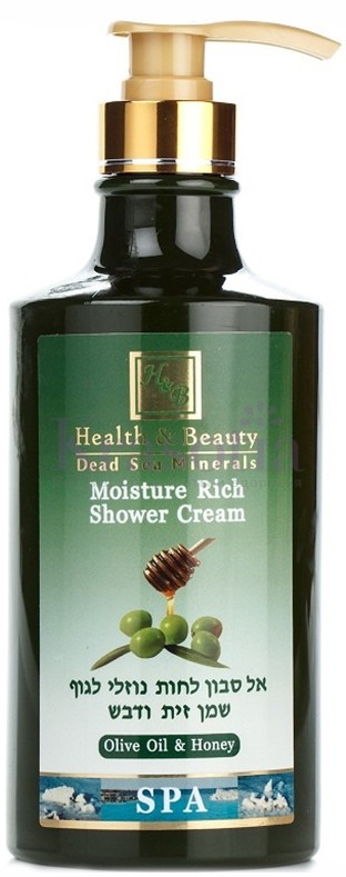 Gel de duș Health & Beauty Moisture Rich Shower Cream 780ml Olive Oil & Honey