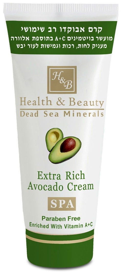 Крем для тела Health & Beauty Extra Rich Avocado Cream 100ml