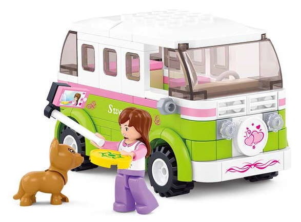 Конструктор Sluban Girls Dream Touring Wagon (B0523)