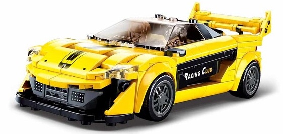 Конструктор Sluban Model Bricks Racing Car English (B0956)