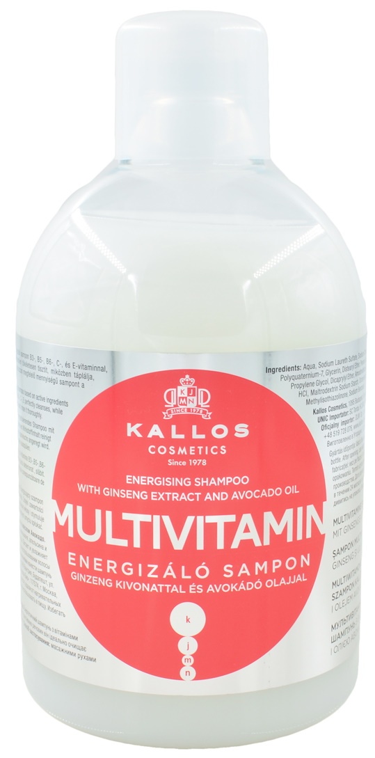 Шампунь для волос Kallos Multivitamin Shampoo 1L