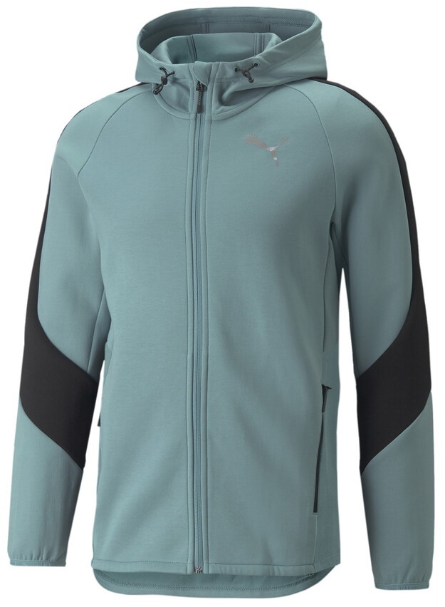 Мужская толстовка Puma Evostripe Full-Zip Hoodie Mineral Blue M