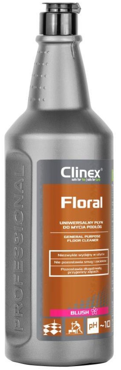 Профессиональное средство для мытья полов Clinex Floral Blush 1L