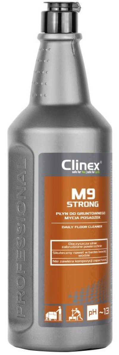 Профессиональное средство для мытья полов Clinex M9 Strong 1L