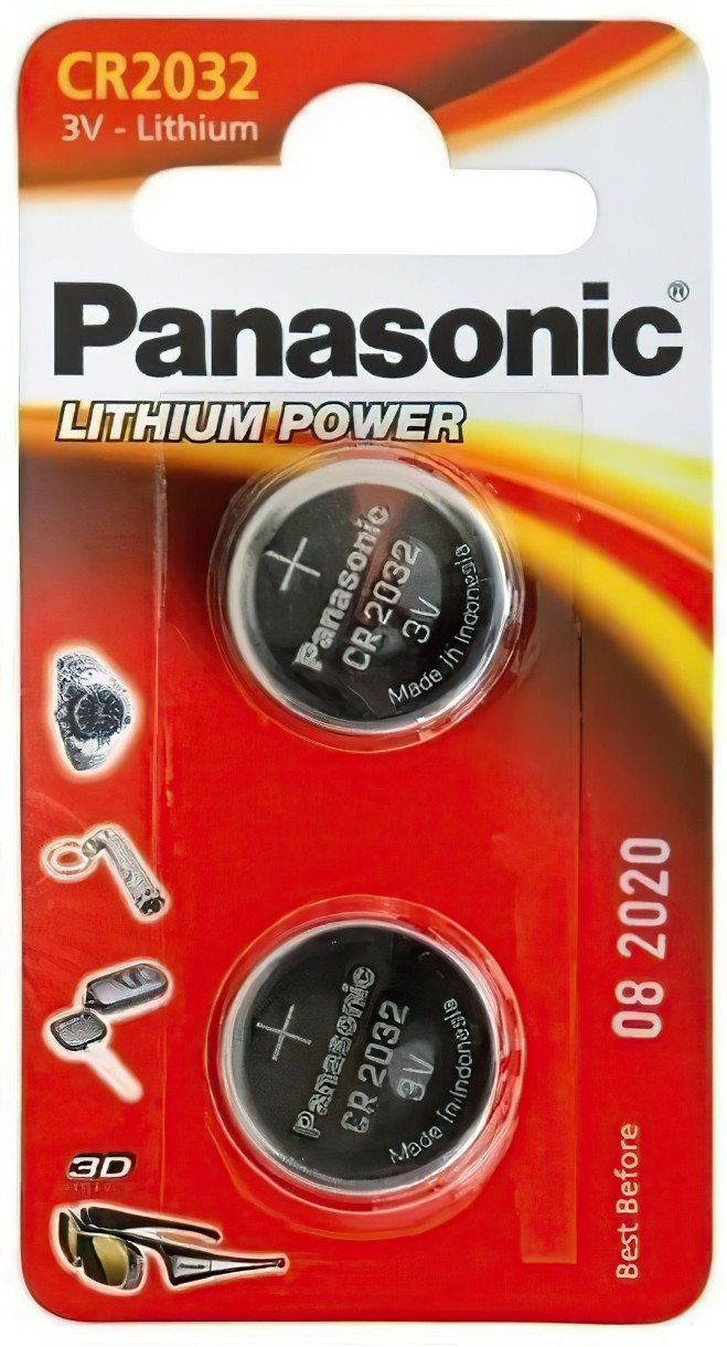 Батарейка Panasonic CR-2032EL/2B