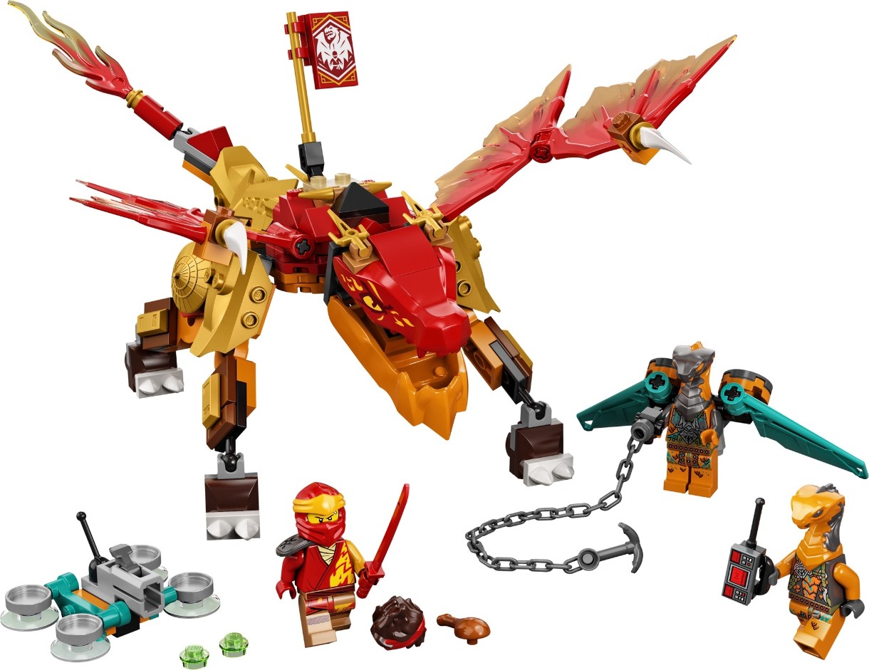 Set de construcție Lego Ninjago: Kai's Fire Dragon (71762)