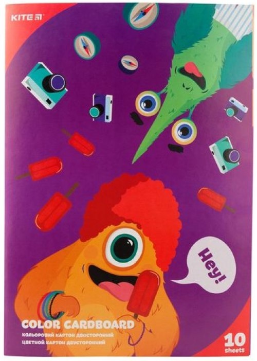 Картон Kite Jolliers A4/10p (K19-255)