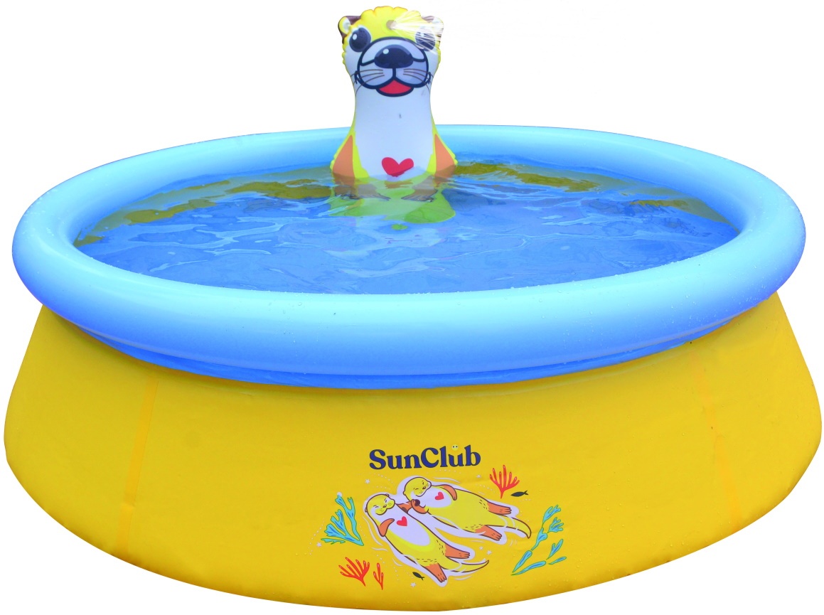 Детский бассейн с фонтаном SunClub Sea Otter Spray (12011)
