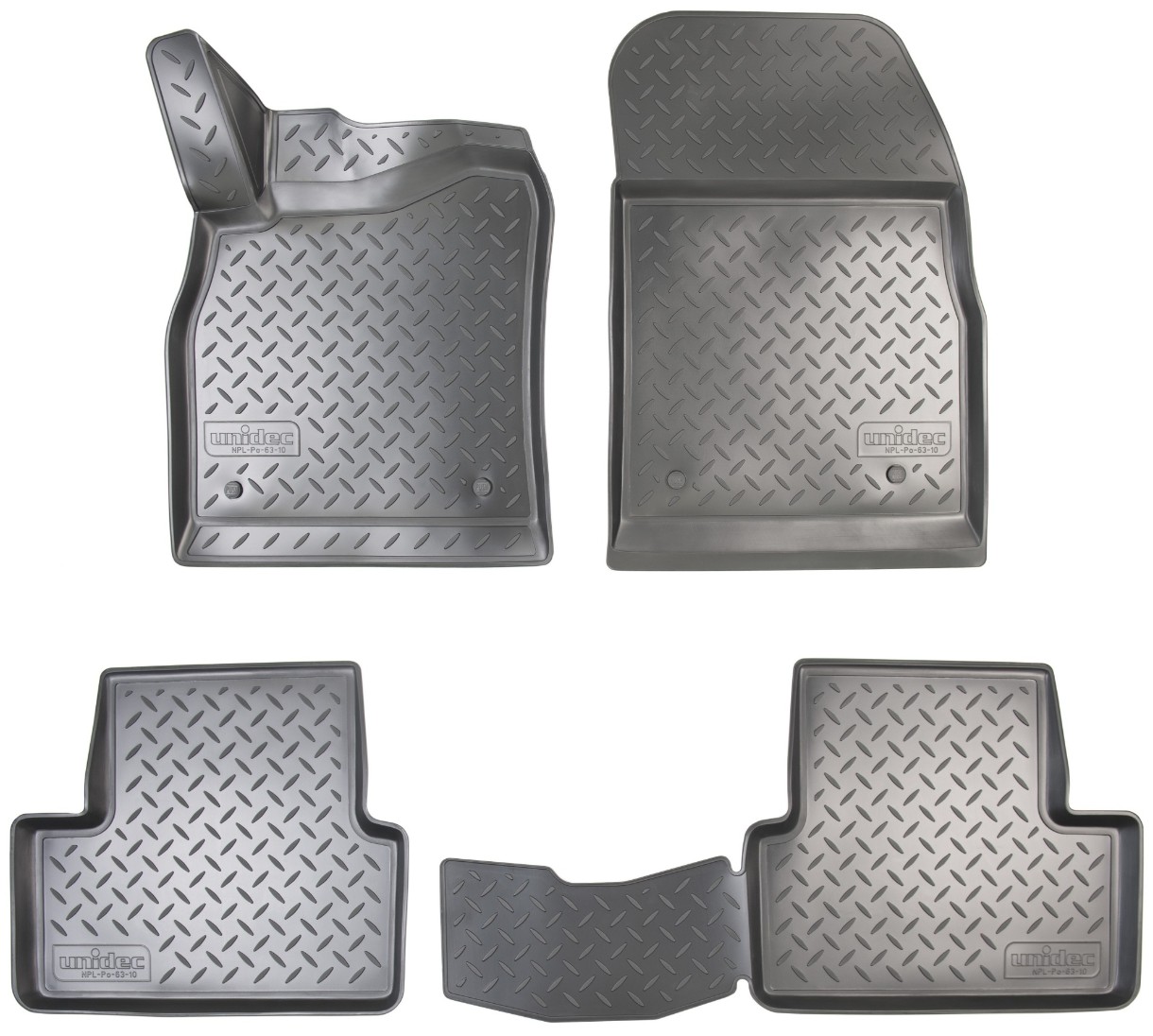 Автоковрики Norplast Unidec Opel Astra J 3D 2010 (NPL-Po-63-10)