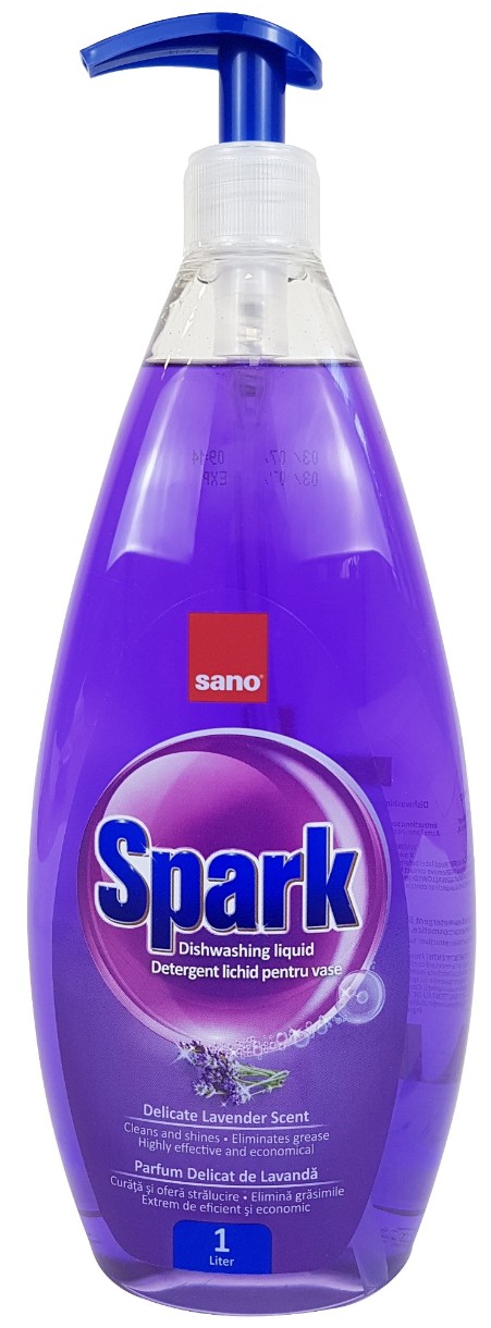 Detergent de vase Sano Spark Lavender 1L (350548)