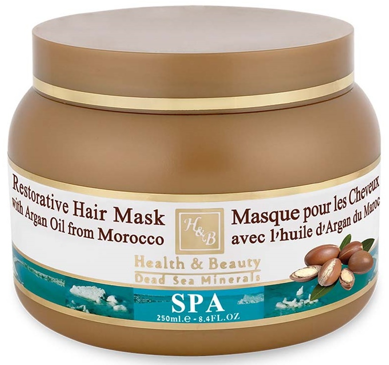 Mască pentru păr Health & Beauty Mask For Hair Care with Aragan Moroccan Oil 250ml (843281)