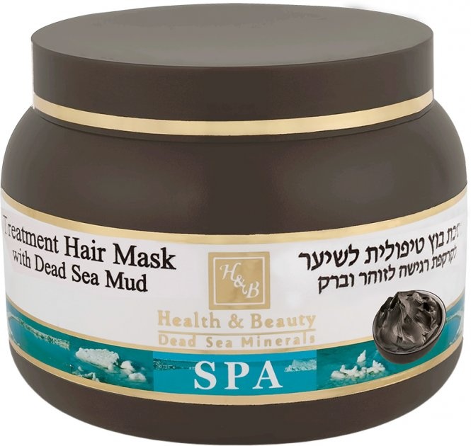 Mască pentru păr Health & Beauty Treatment Hair Mask with Dead Sea Mud (44310)