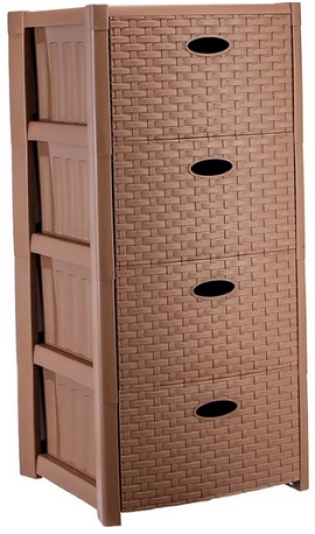 Комод M Plastika Style Rattan Beige М2736