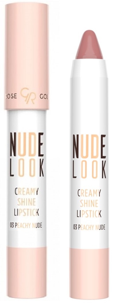 Помада для губ Golden Rose Nude Look Creamy Shine Lipstick 03