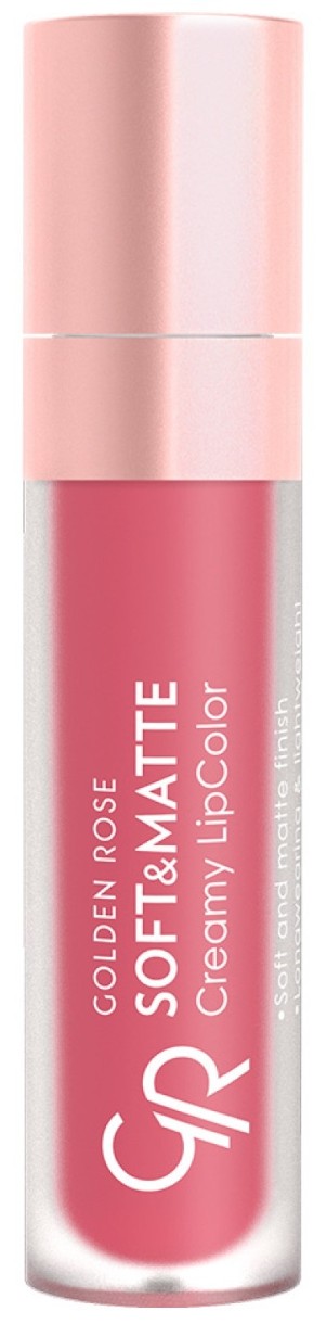 Ruj de buze Golden Rose Soft Matte Creamy Lipcolor 109