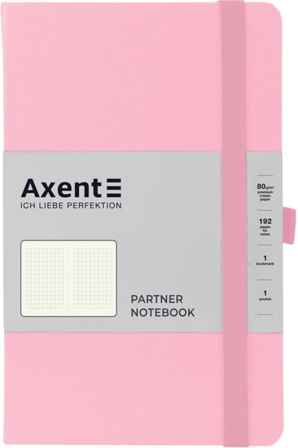 Тетрадь Axent Partner A5/96p Light Pink (8201-49-A)