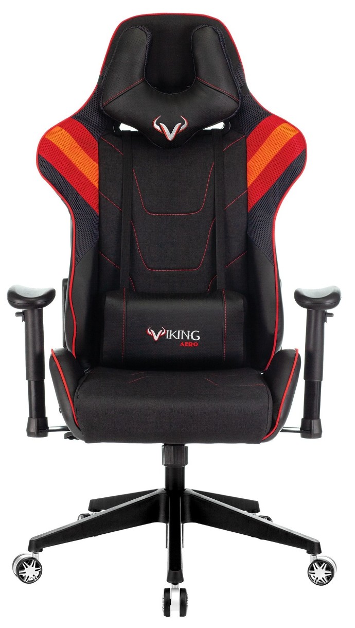 Геймерское кресло Burocrat Viking 4 Aero Red/Black
