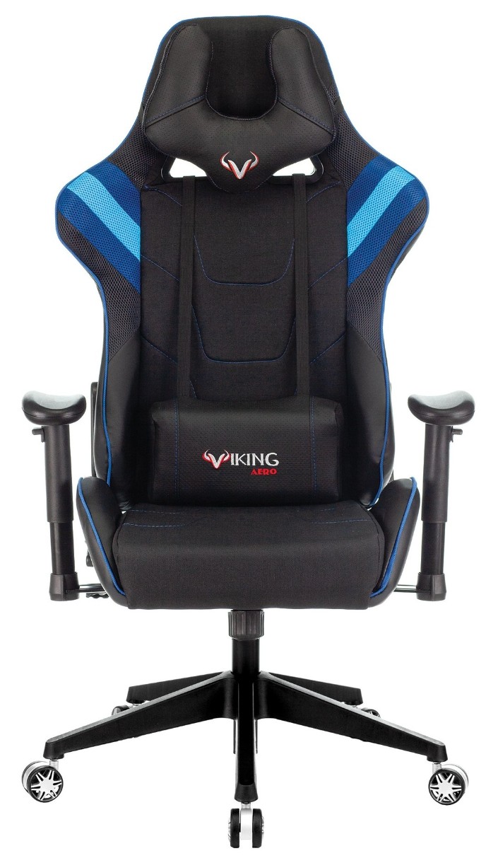Геймерское кресло Burocrat Viking 4 Aero Blue/Black