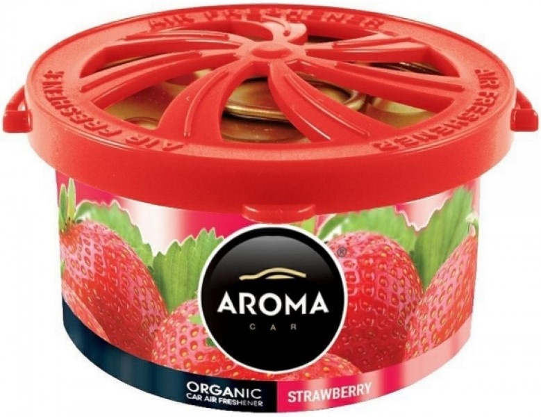 Освежитель воздуха Aroma Organic Strawberry 40g