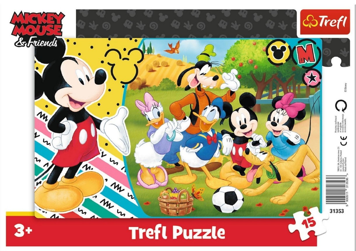 Puzzle Trefl 15 Mickey Mouse (31353)