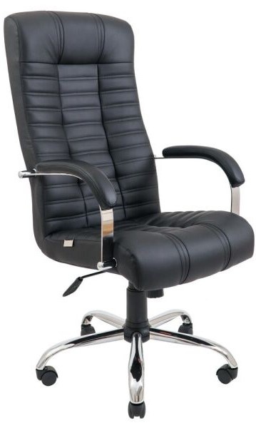 Офисное кресло Richman Atlant Chrome Flay-2230 Black