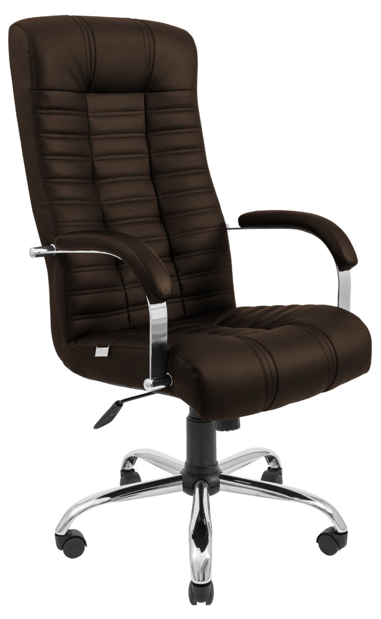 Офисное кресло Richman Atlant Chrome Flay-8831 Dark Brown