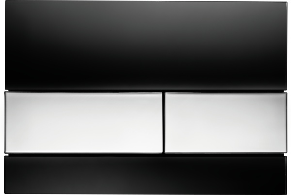 Кнопка смыва Tece 9.240.807 Black/Chrome