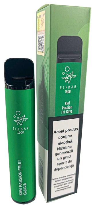 Электронная сигарета Elf Bar 1500 Kiwi Passion Fruit Guava