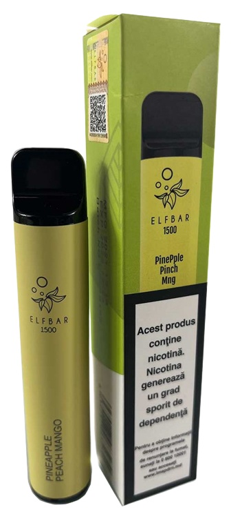 Țigară electronică Elf Bar 1500 Pineapple Peach Mango
