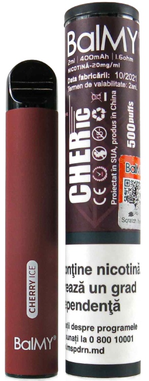 Электронная сигарета BalMY 500 Cherry Ice