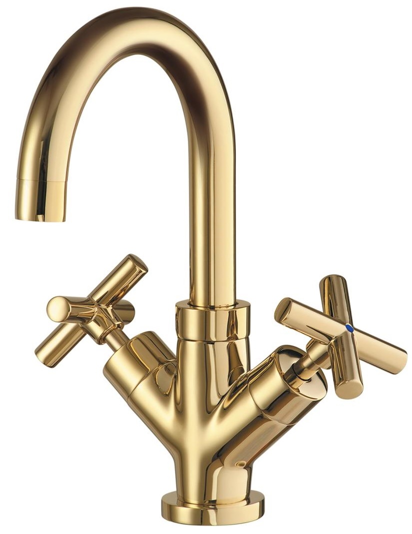 Смеситель для умывальника Omnires Modern Gold (C301GL)