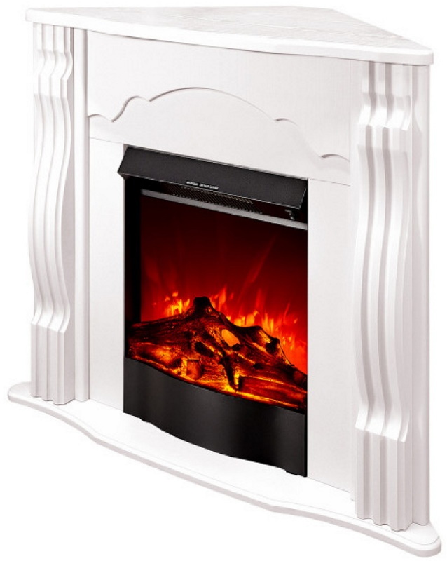 Электрокамин Art Flame Classic Colt & Corsica White