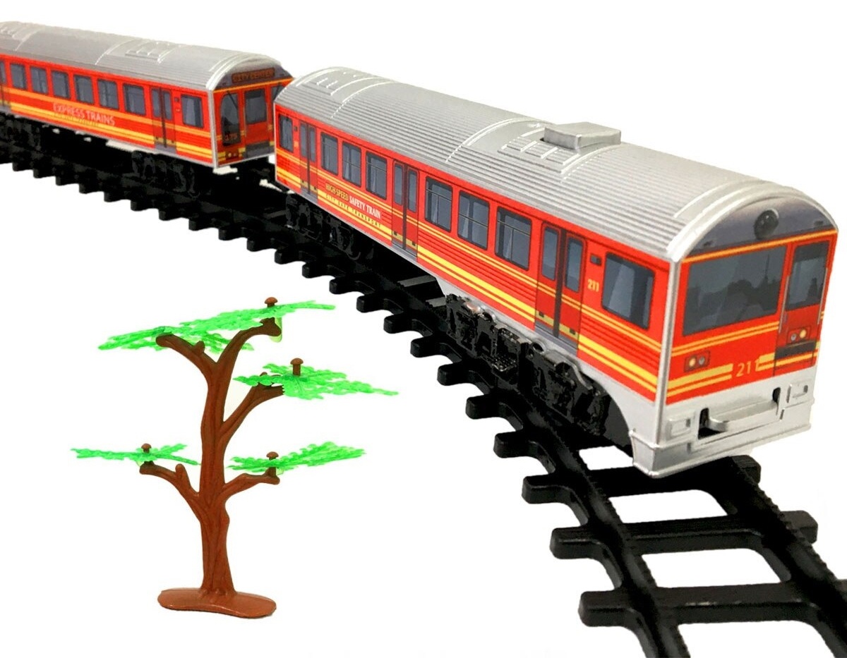 Set jucării transport Essa Toys City Train (JHX5503)