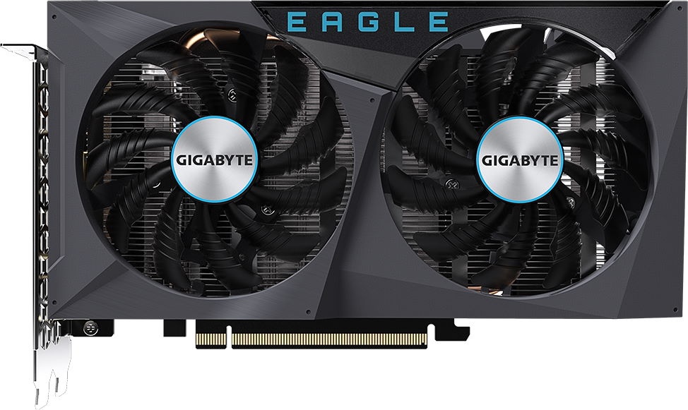 Placă video Gigabyte GeForce RTX3050 8Gb GDDR6 Eagle OC (GV-N3050EAGLE OC-8GD)