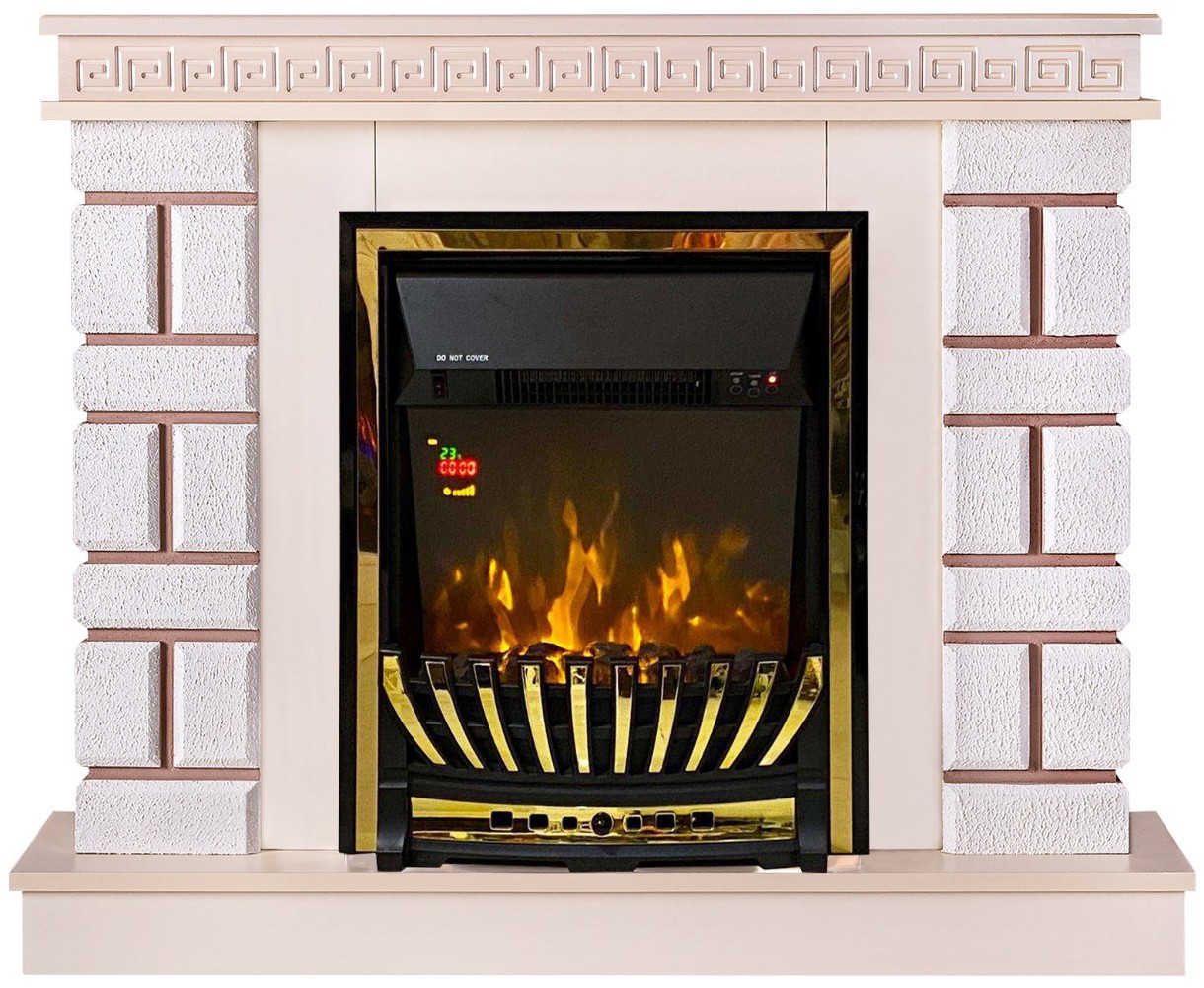 Электрокамин Art Flame Nazarii Mini & Meridian Ivory\Jasmin