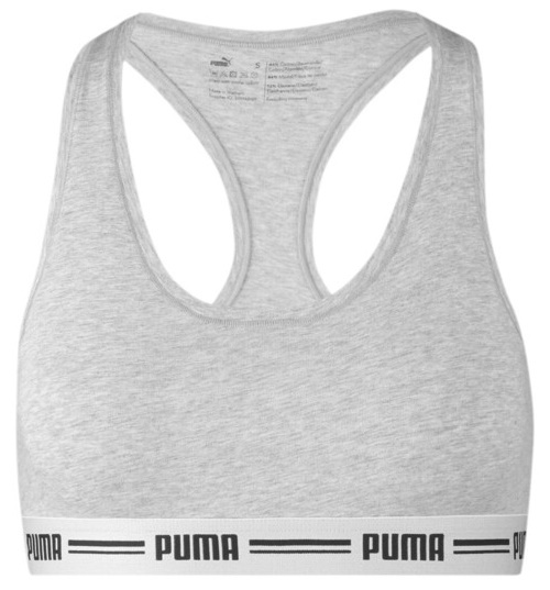 Топ Puma Women Racer Back Top 1P Hang Grey Melange XS
