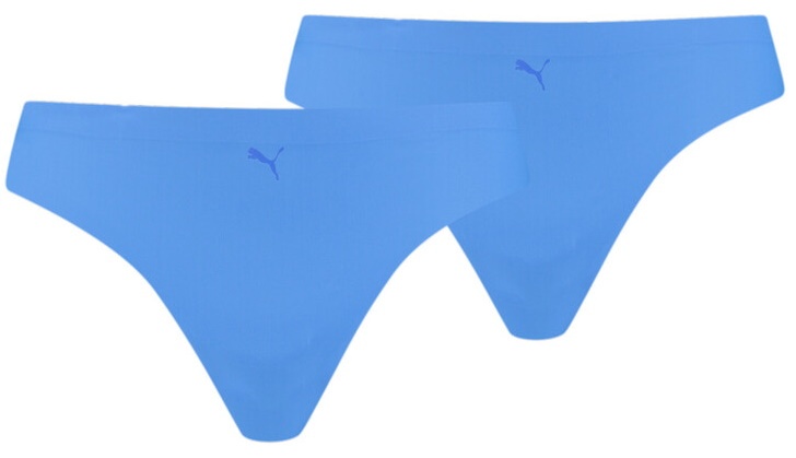 Сhiloţi pentru dame Puma Women Seamless String 2P Pack Blue L