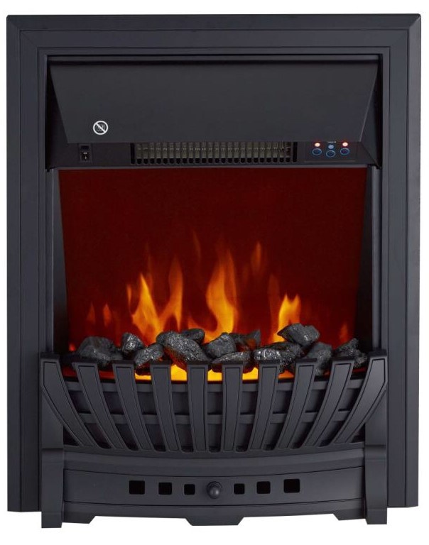 Șemineu electric Art Flame Pluton Black