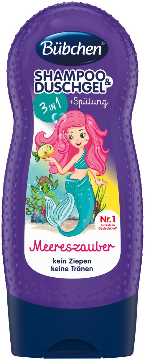 Șampon pentru bebeluși Bubchen 3в1 Русалочка 230ml (240549)