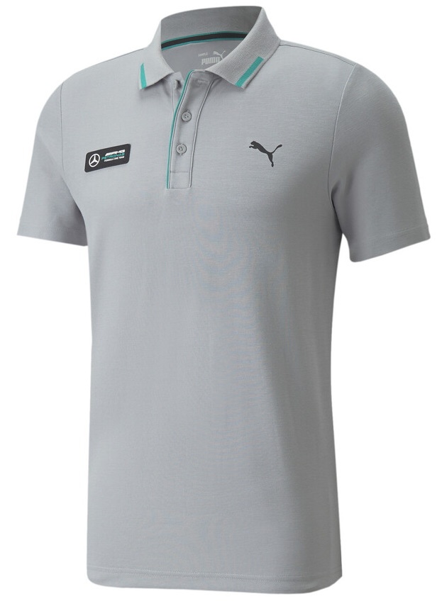 Поло Puma Mapf1 Basic Mercedes Team Silver XXL