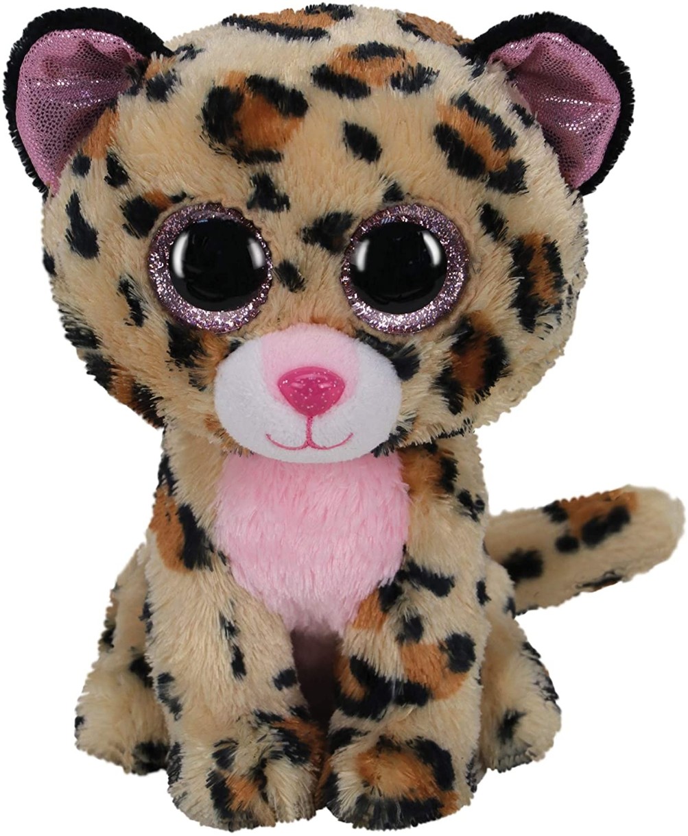 Jucărie de pluș Ty Leopard Brown/Pink (TY36490)